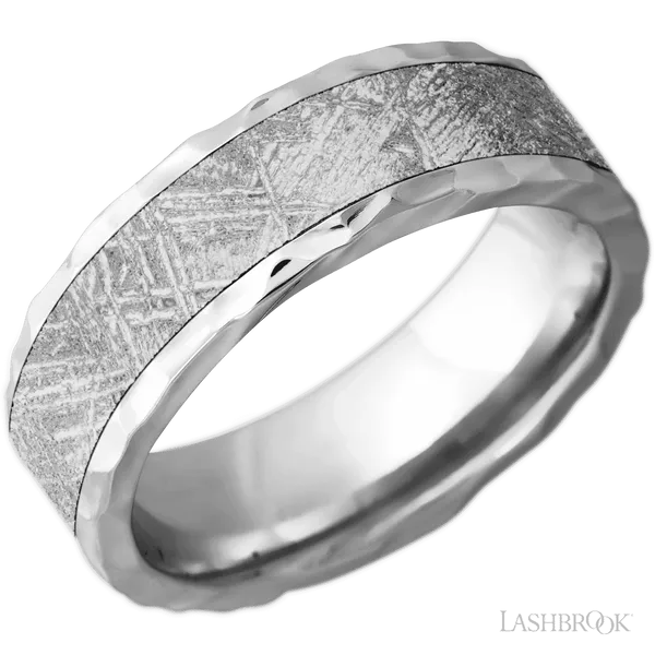 Cobalt Chrome Meteorite Wedding Band S&E Jewelers Depew, NY
