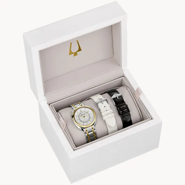 Bulova Mother of Pearl Women's Watch Image 5 S&E Jewelers Depew, NY