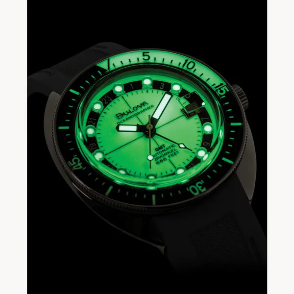 Men's Stainless Steel Oceanographer Watch Image 4 S&E Jewelers Depew, NY