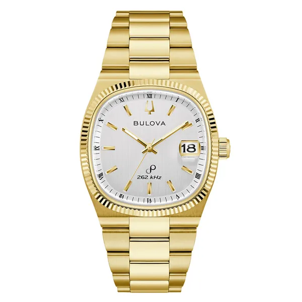 Bulova Gold Tone Stainless Steel Men's Watch S&E Jewelers Depew, NY