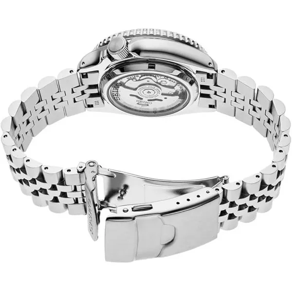 Seiko 5 Sports Stainless Steel Two-Tone Automatic GMT Watch