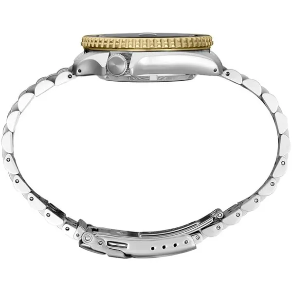 Seiko 5 Sports Stainless Steel Two-Tone Automatic GMT Watch