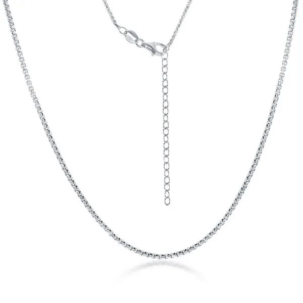 Sterling Silver Box Chain S&E Jewelers Depew, NY