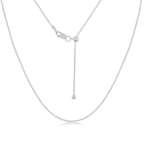 Sterling Silver Bead Chain S&E Jewelers Depew, NY