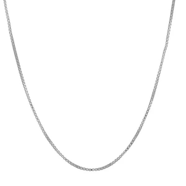Sterling Silver Box Chain Image 2 S&E Jewelers Depew, NY