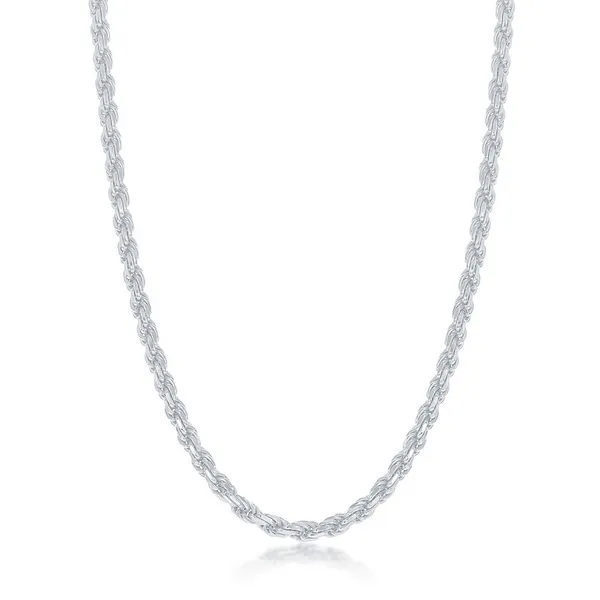 Sterling Silver Solid Rope Chain S&E Jewelers Depew, NY