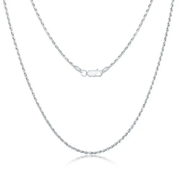 Sterling Silver Rope Chain S&E Jewelers Depew, NY