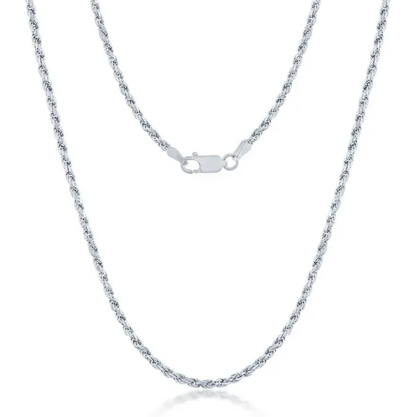 Sterling Silver Rope Chain S&E Jewelers Depew, NY