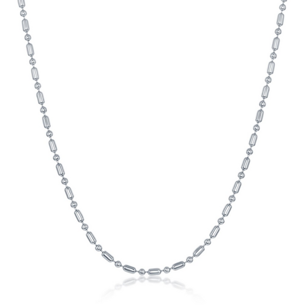 Sterling Silver Bead Chain S&E Jewelers Depew, NY