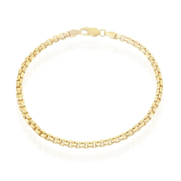 Sterling Silver Box Bracelet S&E Jewelers Depew, NY