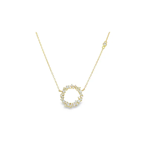 Cubic Zirconium Sterling Silver Silver Necklace & Pendants S&E Jewelers Depew, NY