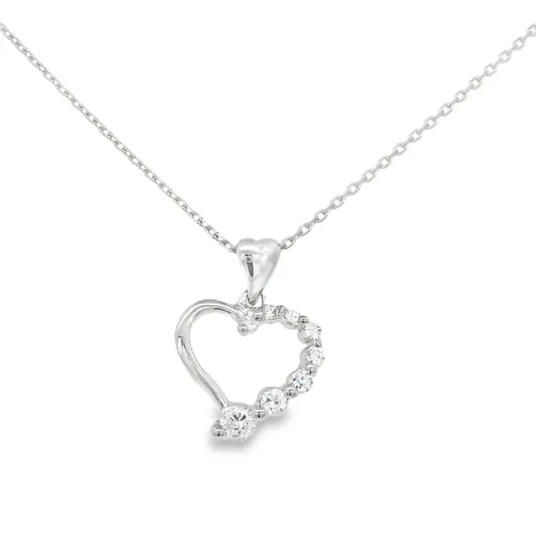 Sterling Silver Cubic Zirconium Silver Necklace & Pendants S&E Jewelers Depew, NY