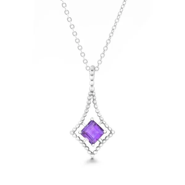 Sterling Silver Amethyst Silver Necklace & Pendants S&E Jewelers Depew, NY