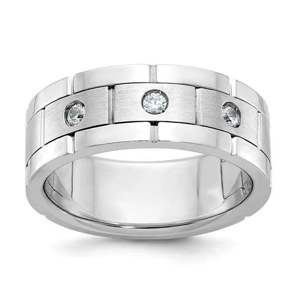 Diamonds Sterling Silver Ring S&E Jewelers Depew, NY