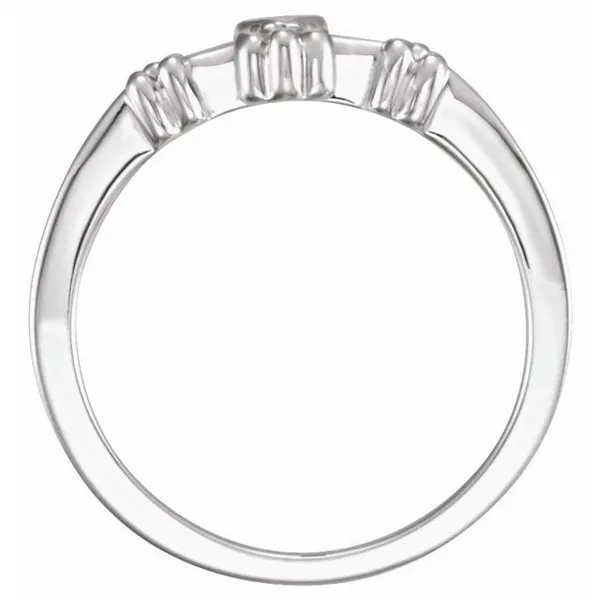 Sterling Silver Diamond Ring Image 2 S&E Jewelers Depew, NY