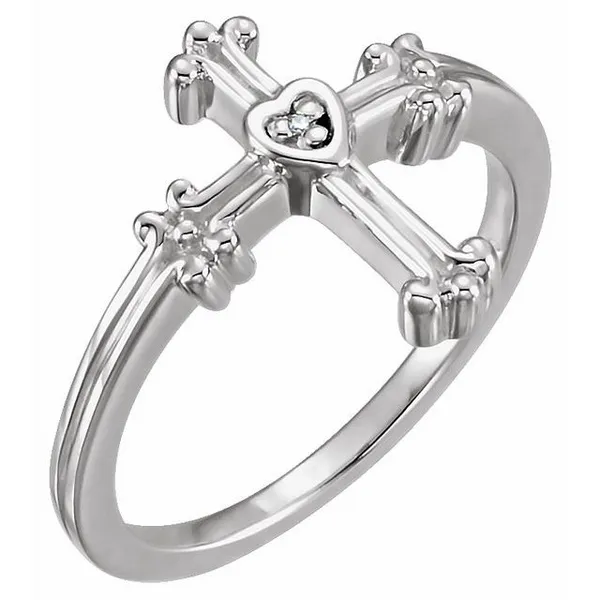 Sterling Silver Diamond Ring S&E Jewelers Depew, NY