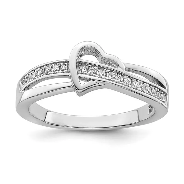 Sterling Silver Cubic Zirconiums Ring S&E Jewelers Depew, NY
