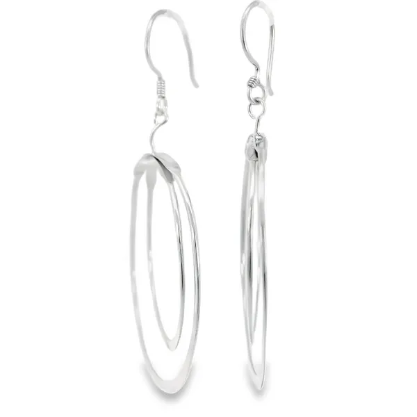 Sterling Silver Drop Earrings Image 3 S&E Jewelers Depew, NY