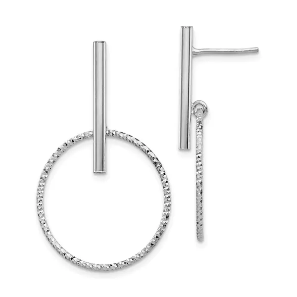 Sterling Silver Drop Earrings S&E Jewelers Depew, NY