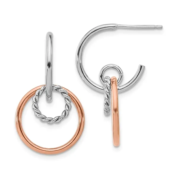 Sterling Silver Medium Hoop Earrings S&E Jewelers Depew, NY