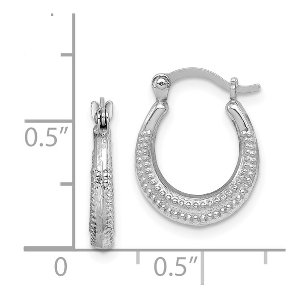 Silver Earrings Image 2 S&E Jewelers Depew, NY