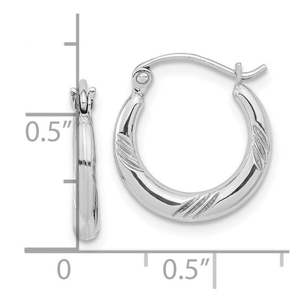 Silver Earrings Image 2 S&E Jewelers Depew, NY