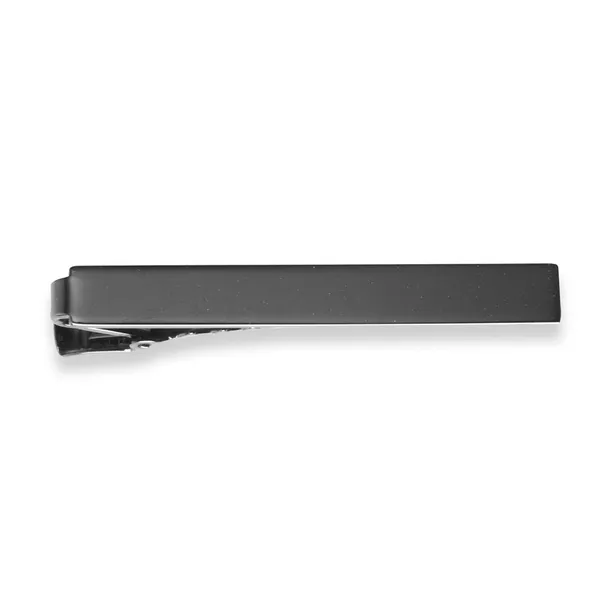 Gun Metal Polished Tie Bar S&E Jewelers Depew, NY