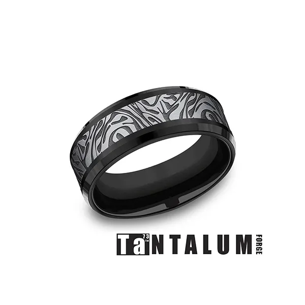 Tantalum Wedding Band S&E Jewelers Depew, NY
