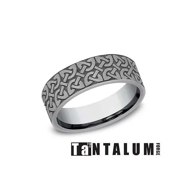 Men's Grey Tantalum Celtic Band similar item image