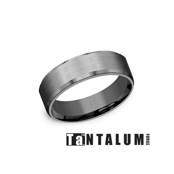 Tantalum Wedding Band S&E Jewelers Depew, NY