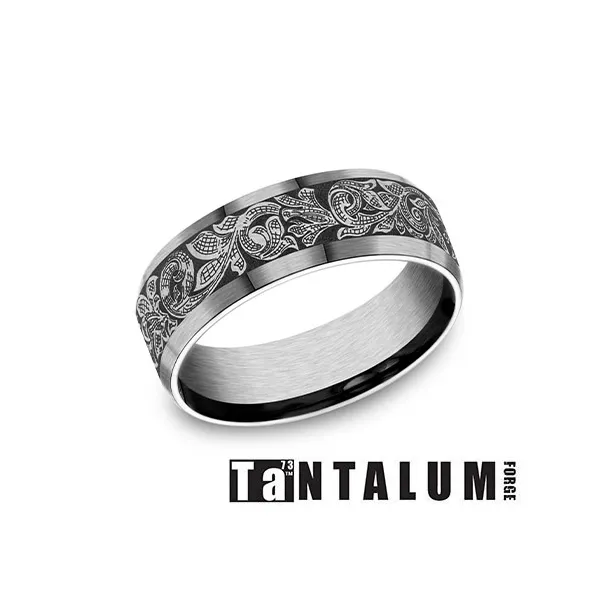 Tantalum Wedding Band S&E Jewelers Depew, NY