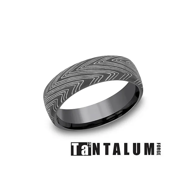 Tantalum Wedding Band S&E Jewelers Depew, NY