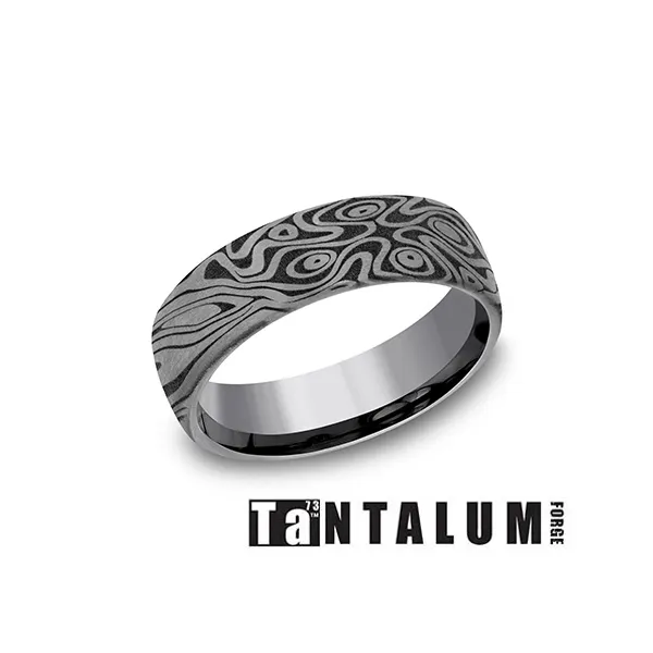Tantalum Wedding Band S&E Jewelers Depew, NY