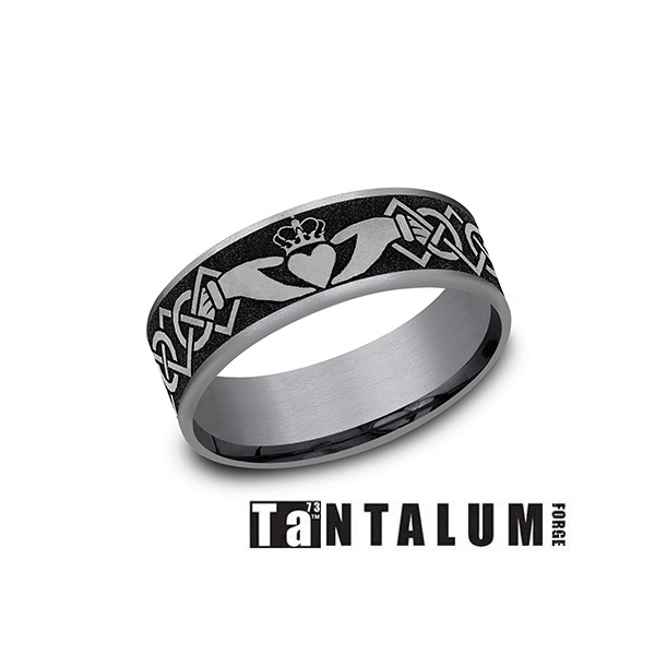 Tantalum Wedding Band S&E Jewelers Depew, NY