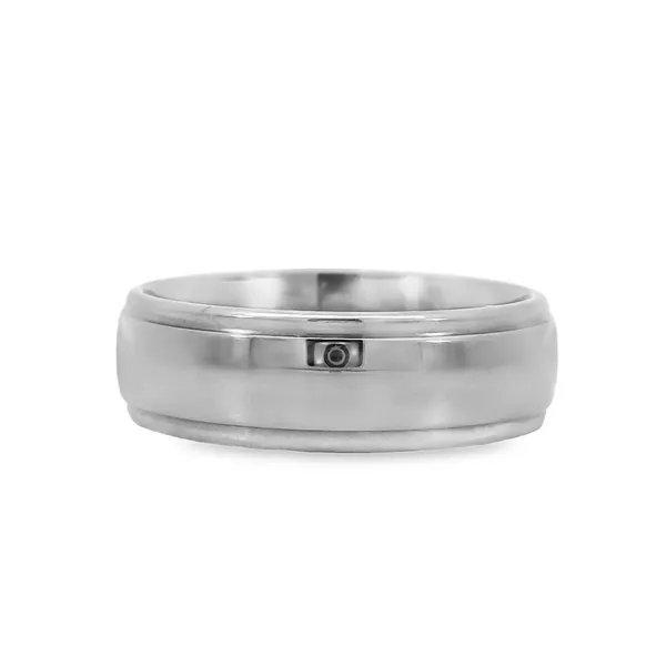 Titanium Wedding Band Image 2 S&E Jewelers Depew, NY