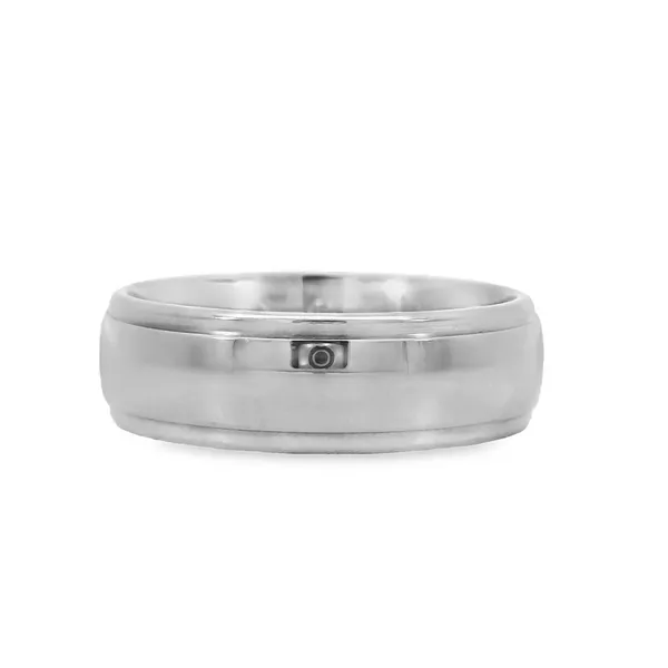 Titanium Wedding Band Image 3 S&E Jewelers Depew, NY