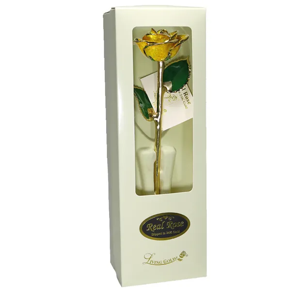 24KT Gold Rose Image 2 S&E Jewelers Depew, NY