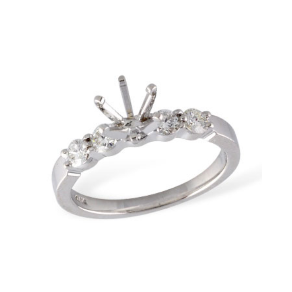 14KWG  .40 CT W DIA SEMI MOUNT ONLY Sather Jewelry Spooner, WI