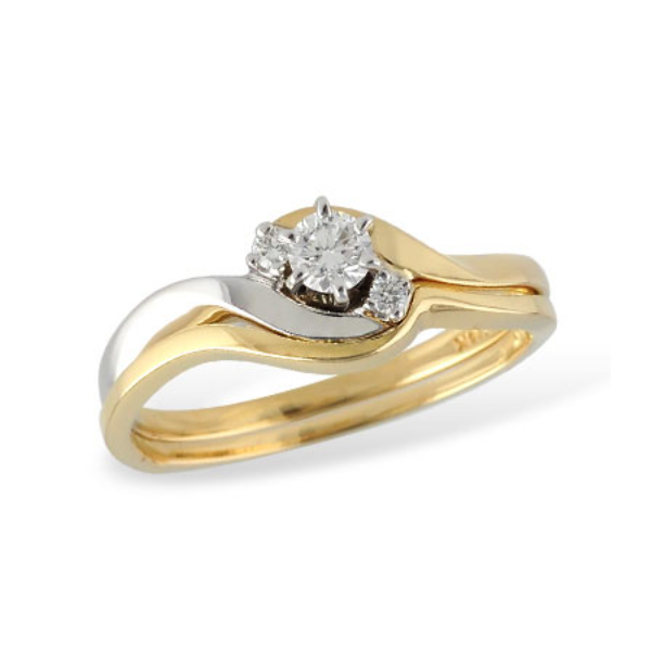 AK 14KTT ENG RG .17BR Sather Jewelry Spooner, WI