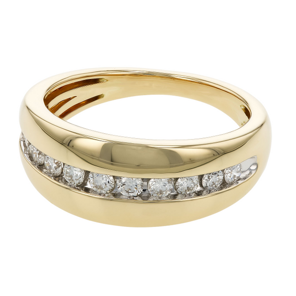 Women's Diamond Wedding Band Image 3 Sather Jewelry Spooner, WI