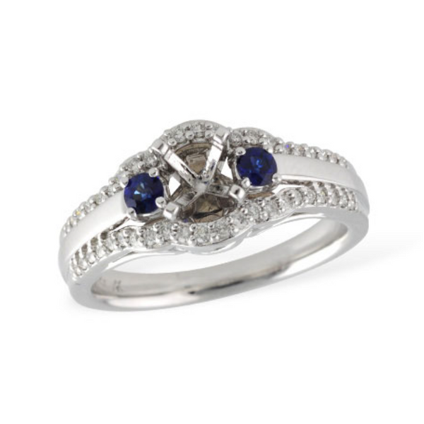 AK 14W SEMI-MOUNT ONLY / .19 SAPP .39 TGW Sather Jewelry Spooner, WI