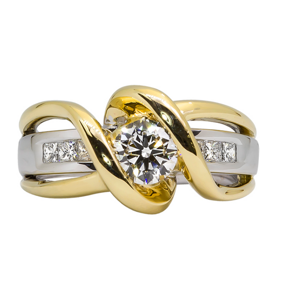 Engagement Ring Setting (No Center) Sather Jewelry Spooner, WI