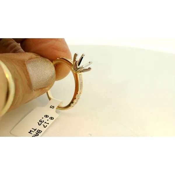 Engagement Ring Setting (No Center) Image 2 Sather Jewelry Spooner, WI