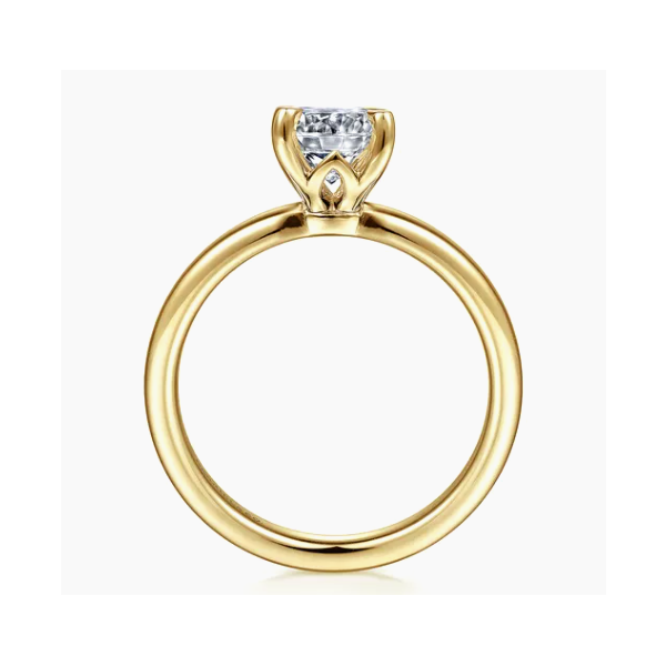 GABRIEL & CO 14KY ER S2201356 0.82CT / SEMI-MOUNT ONLY Image 2 Sather Jewelry Spooner, WI