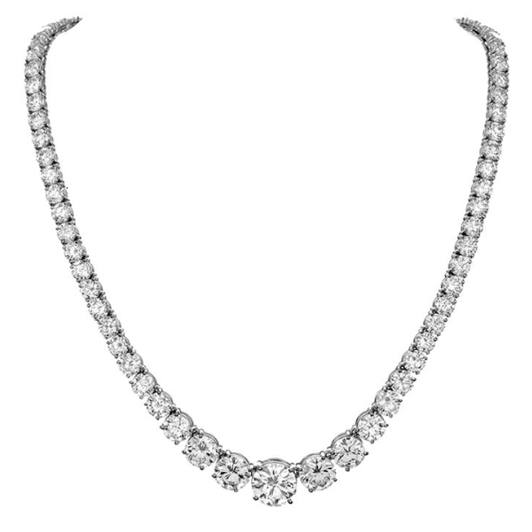 Diamond Necklace Sather Jewelry Spooner, WI