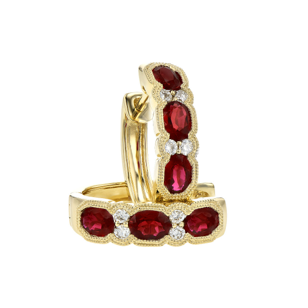 Gemstone Earrings Image 2 Sather Jewelry Spooner, WI