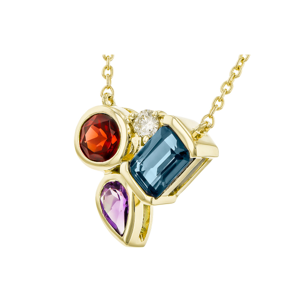 Gemstone Necklace Image 2 Sather Jewelry Spooner, WI