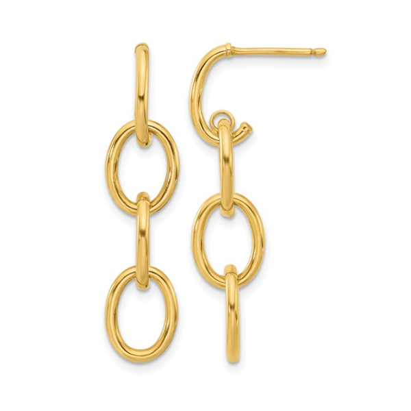 Gold Earrings Sather Jewelry Spooner, WI