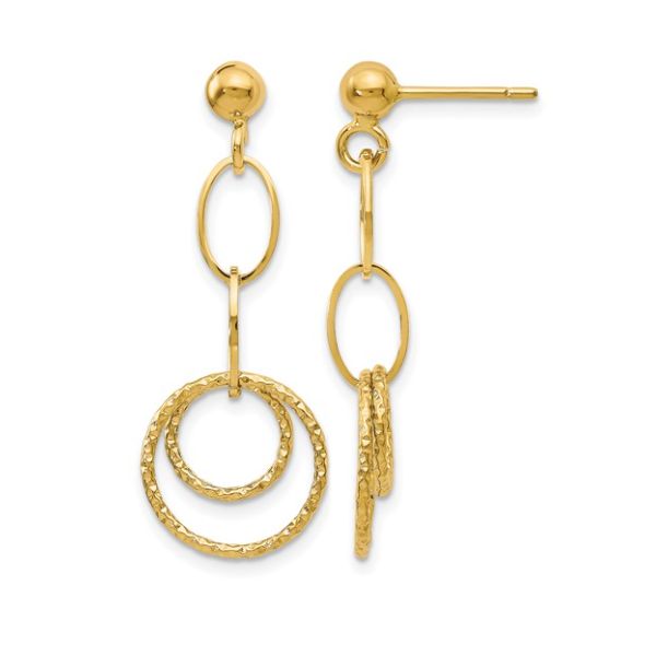 Gold Earrings Sather Jewelry Spooner, WI