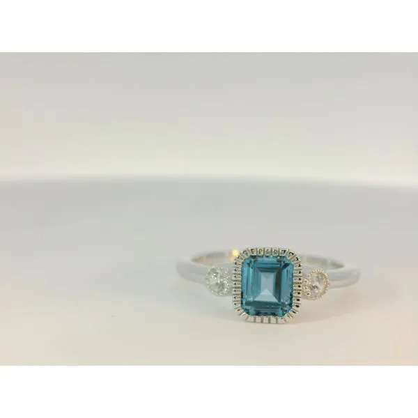 Silver Gemstone Ring Sather Jewelry Spooner, WI